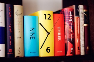 book-clock